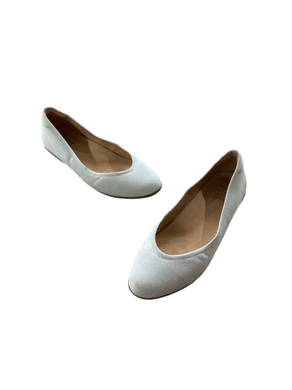 Naturalizer Vivienne Ballet Flats Light Blue Size 9M Minimalist Coastal Spring